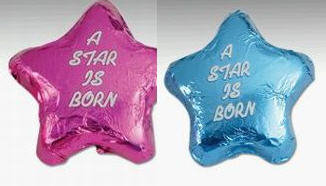 Chocolate Stars - Baby (Pink/Blue)